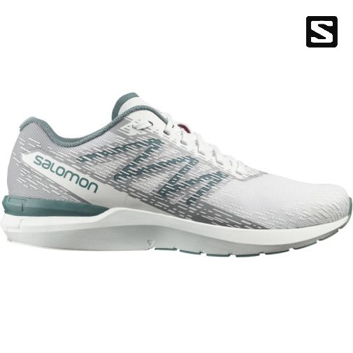 Salomon Sonic 5 Balance Bezecke Topanky Panske Biele Siva | SK 7YFCQO